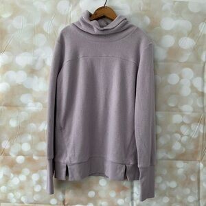 Alo Yoga Purple Turtleneck Sweater